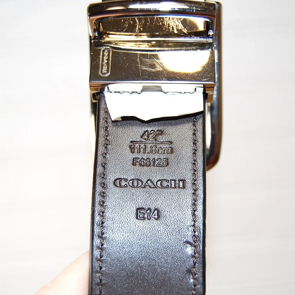 Coach reversible double